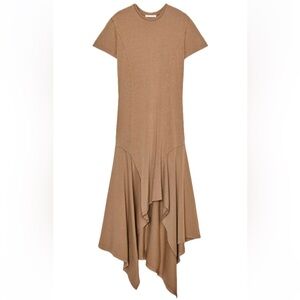 Zara Asymmetrical Washed Dress, NWT, Sz L